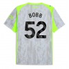 Muški Nogometni Dres Manchester City Oscar Bobb #52 Rezervni 2025-26 Kratak Rukav Muški Nogometni Dres Manchester City Oscar Bobb #52 Rezervni 2025-26 Kratak Rukav